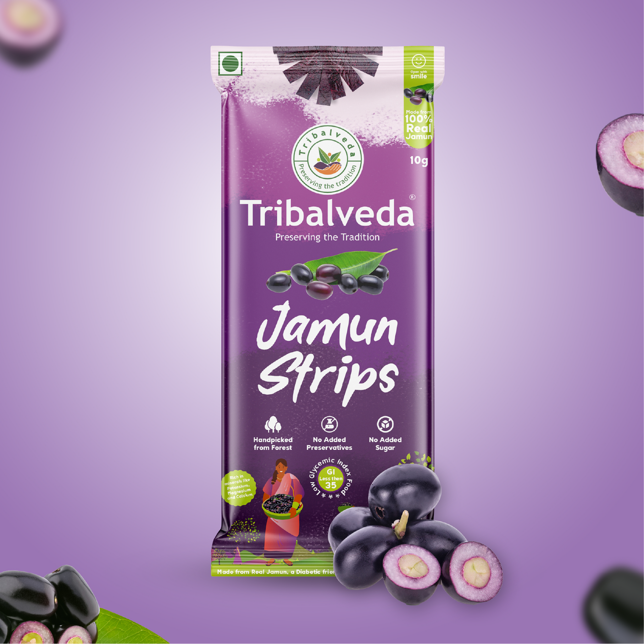 Jamun Strips 20 gm (Pack of 24)